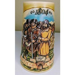 Miller Birth Of A Nation Lewis And Clark Expedition 1804 Beer Stein Mug